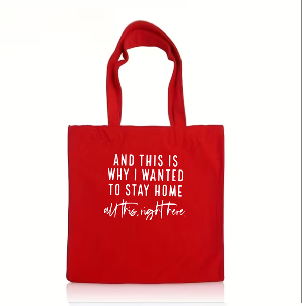 The "Stay Home" Essential Tote Bag