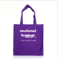 The "Emotional Baggage" Bull Denim Tote