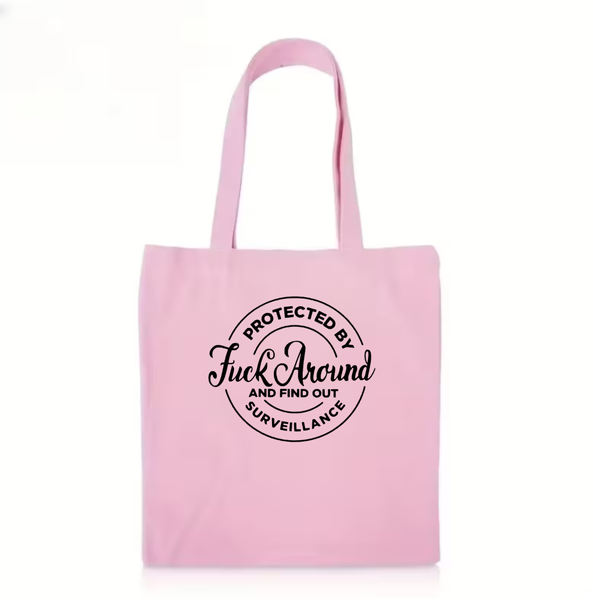 The "FAFO Surveillance" Bull Denim Tote